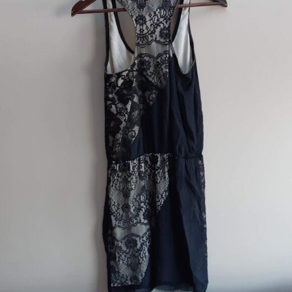 Y2K collective concepts black lace dress S - Picture 7 of 7
